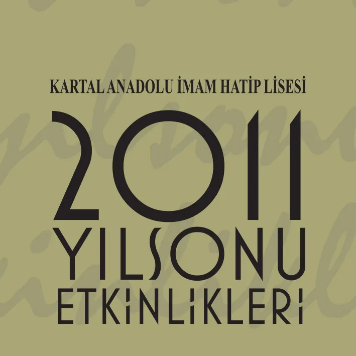 '11 Yıl Sonu Etkinlikleri