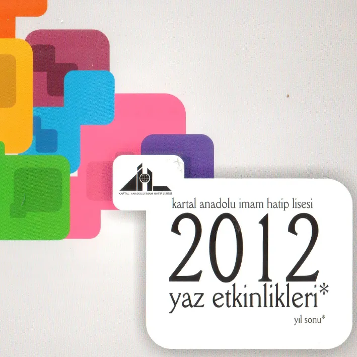 '12 Yaz Etkinlikleri