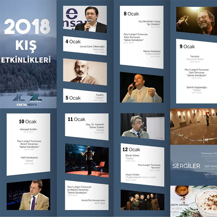 '18 Kış Etkinlikleri