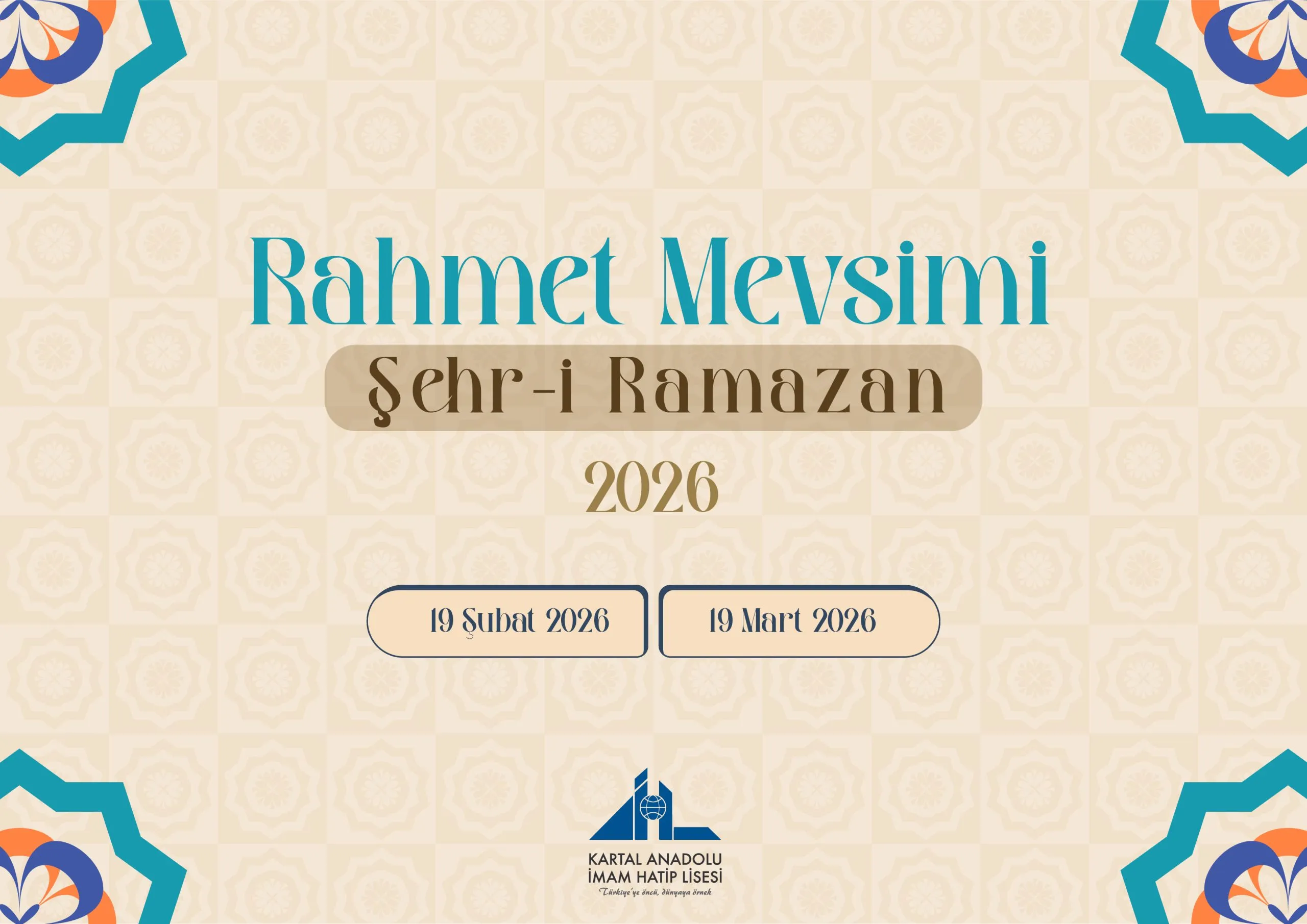 '26 Ramazan Etkinlikleri