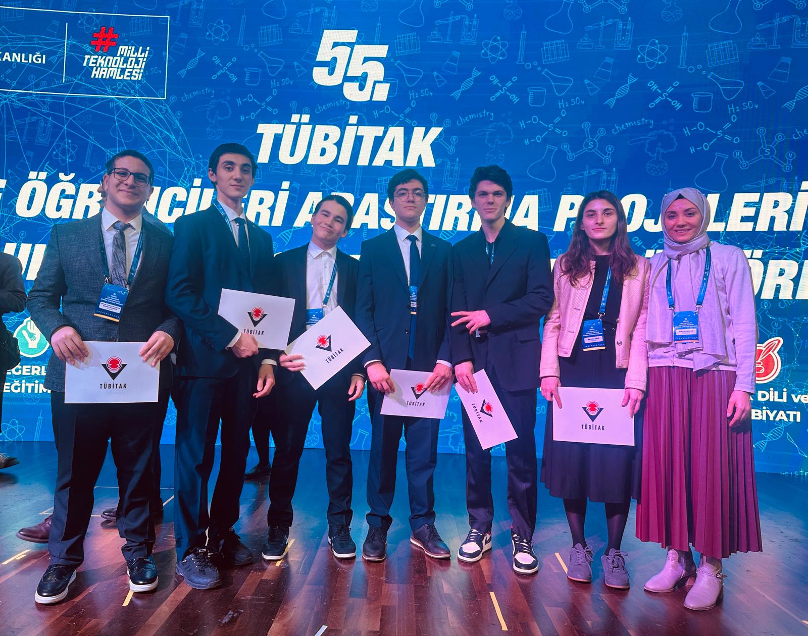 TÜBİTAK Türkiye Finalindeyiz!