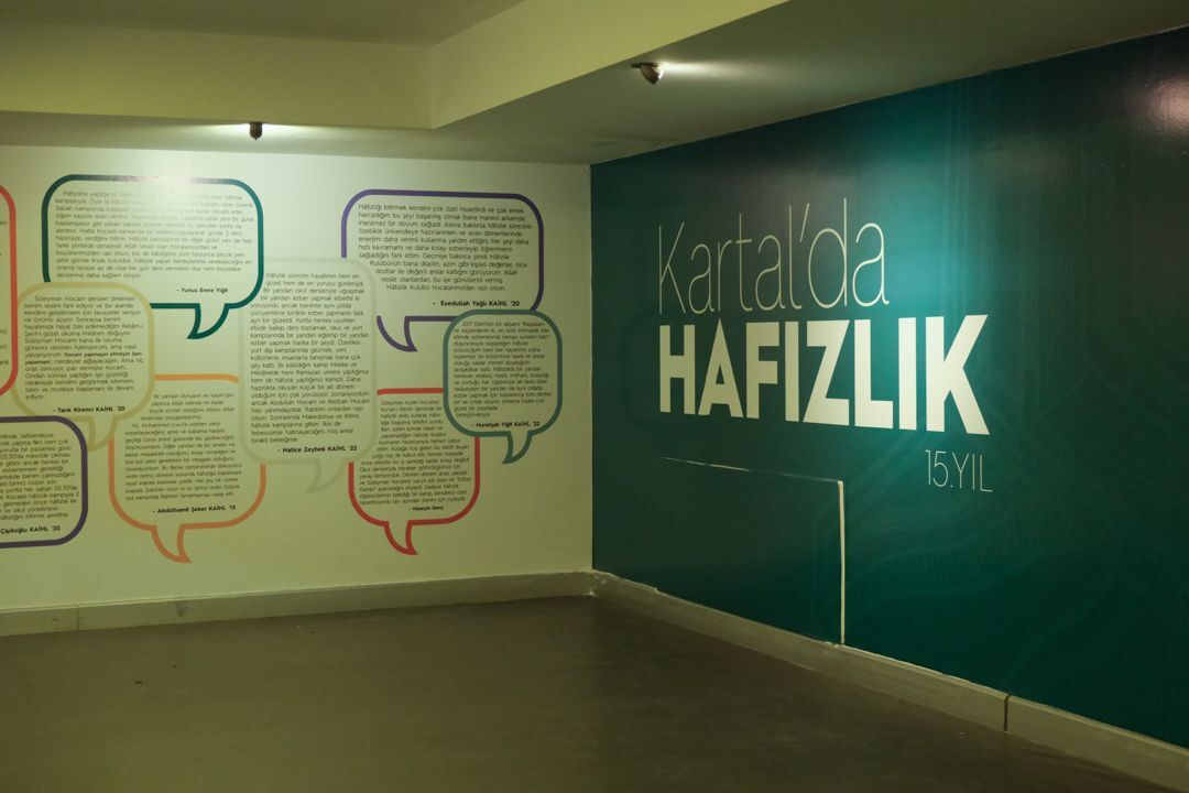 Kartal’da Hafızlık Sergisi
