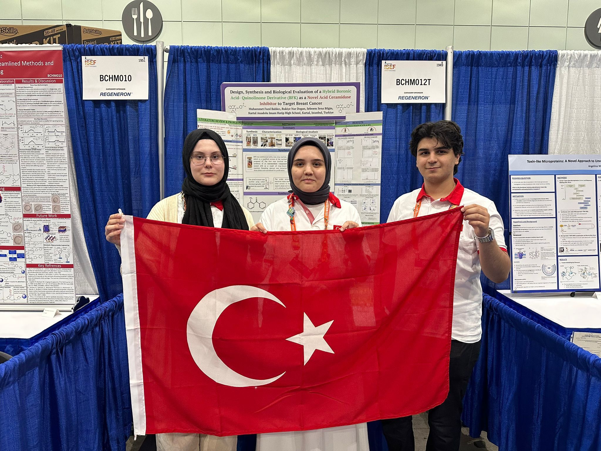 Dünyanın en büyük Uluslararası Bilim ve Mühendislik Yarışmasında Biyokimya alanında ülkemizi Kartal AİHL öğrencileri temsil ediyor! 🇹🇷