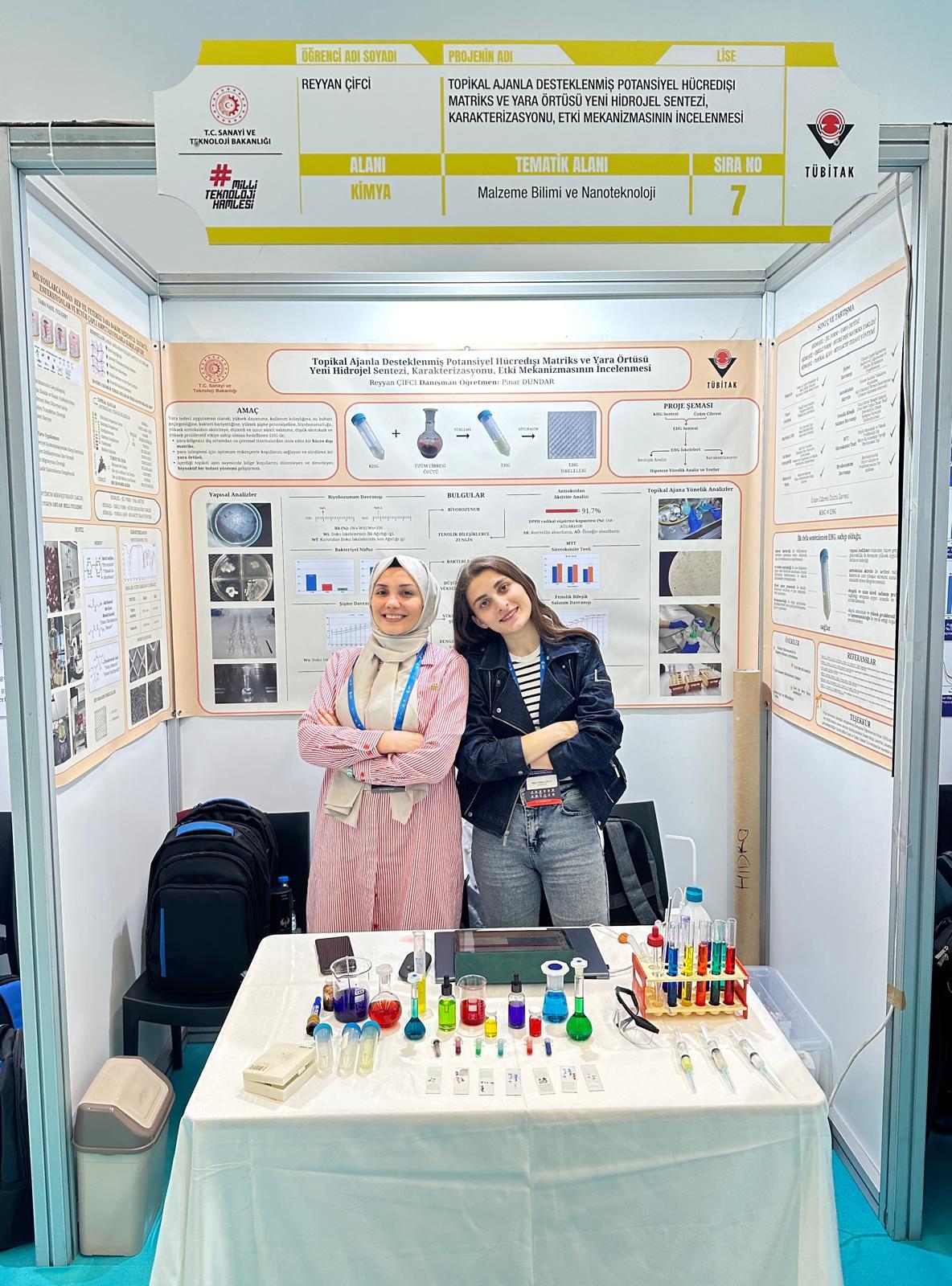 Öğrencimiz ISEF'te Ülkemizi Temsil Edecek
