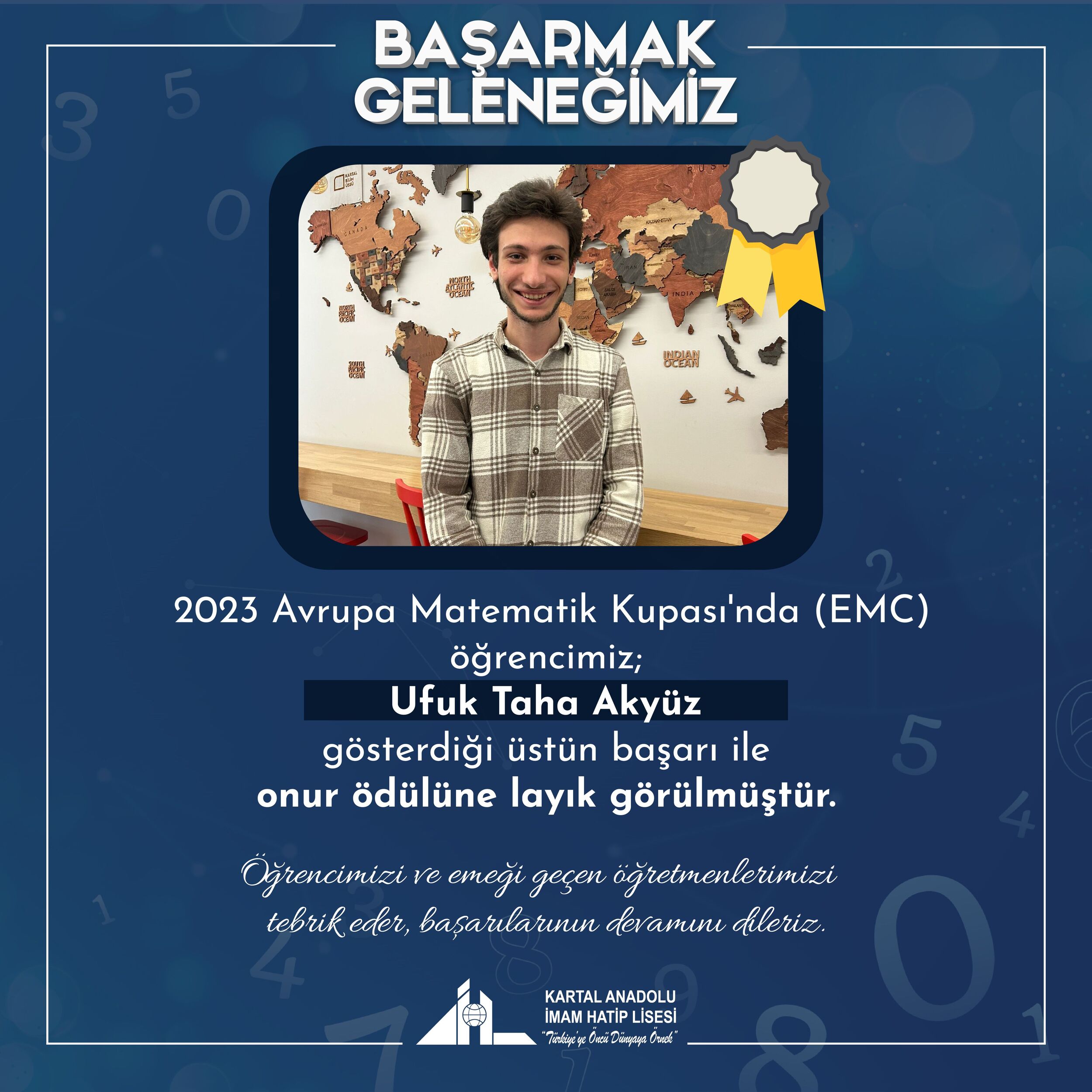 Avrupa Matematik Kupası Onur Ödülü